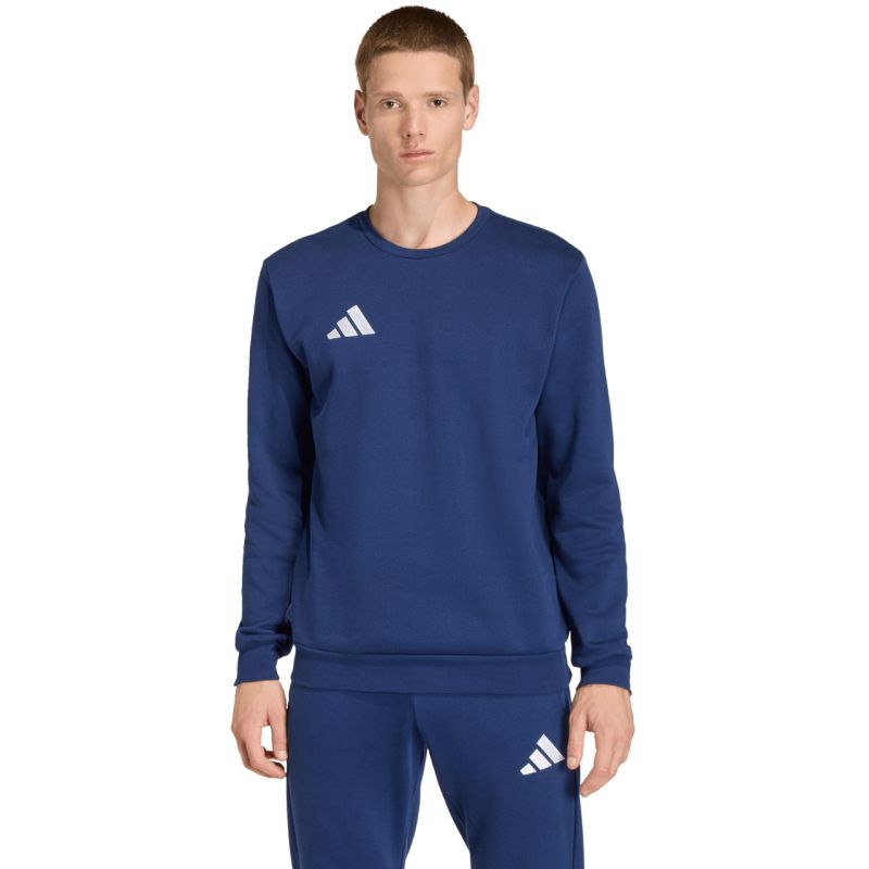 Men's adidas Entrada 26 Sweat Top navy blue JZ6574