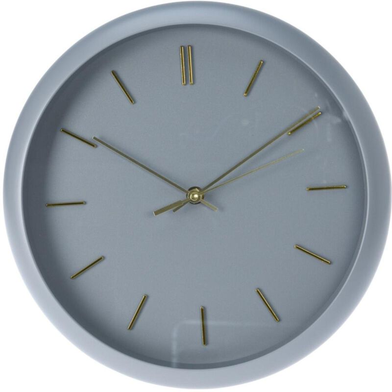 PP WALL CLOCK 30x4.5CM GRAY