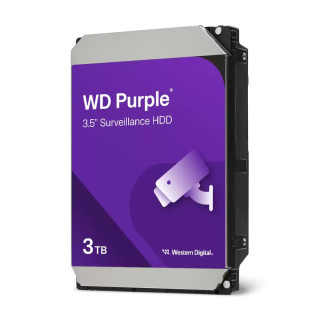 HDD|WESTERN DIGITAL|Purple|3TB|SATA|256 MB|3,5|WD33PURZ