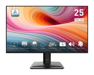 LCD Monitor|MSI|24.5|Business|Matte|Panel IPS|1920x1080|16:9|120Hz|1 ms|Speakers|Colour Black|PROMP252E2