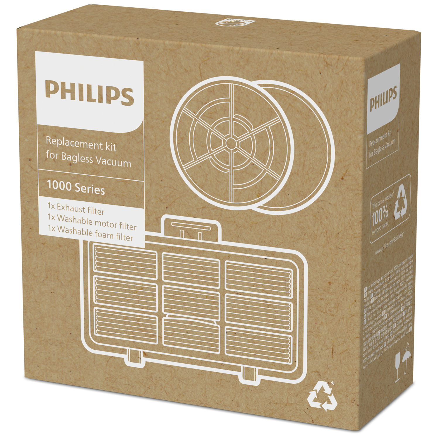 Philips Replacement filter kit  XV1210/01