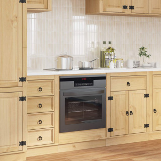 Kapp ladustamisega Kallis 60 x 46 x 81,5 cm Tahke mänd