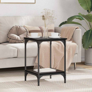 Kohvilaud Must tamm 40 x 40 x 55 cm Tehispuit