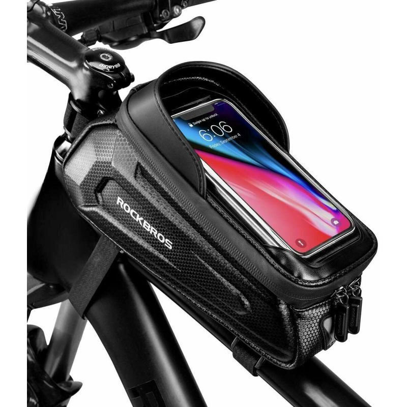 Rockbros frame phone bag, black