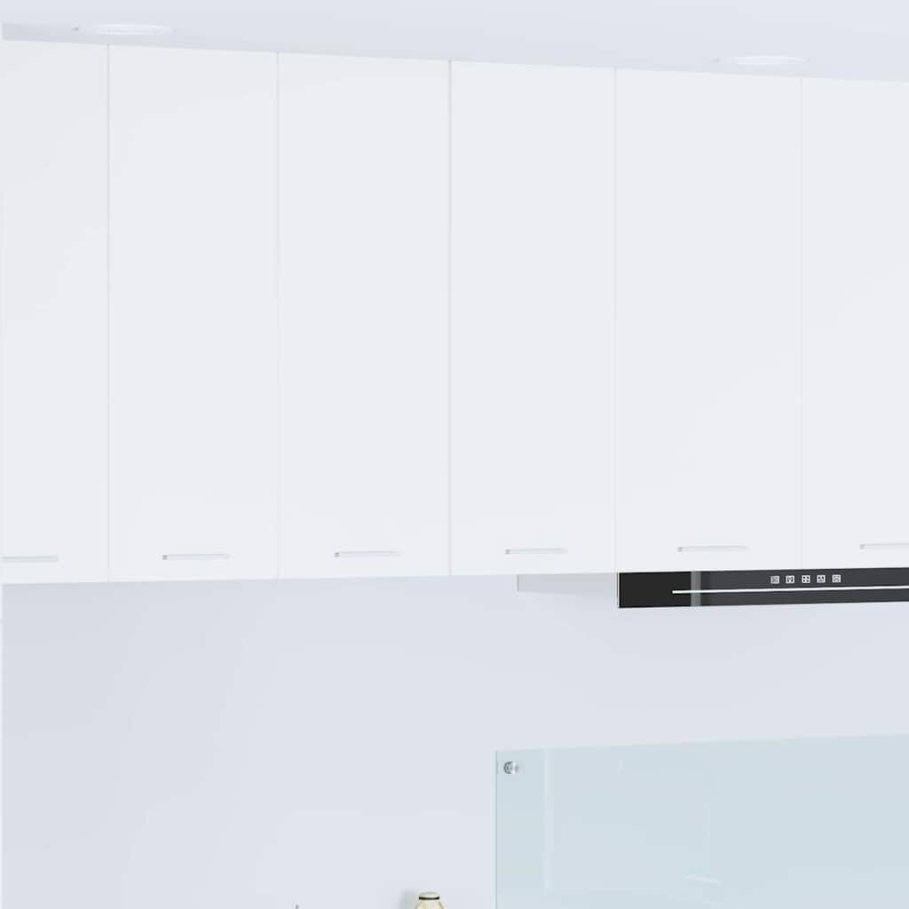 Seinakapp riiuliga uksega Riga Valge 30 x 31 x 80 cm Tehispuit