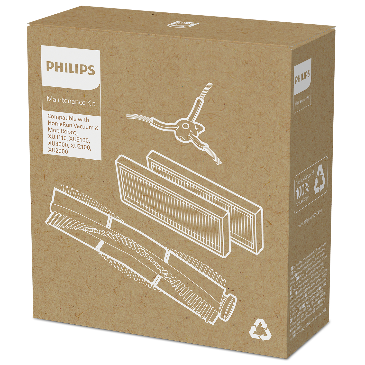 Philips Replacement Kit HomeRun 2000 & 3000 series robots XV1433/00