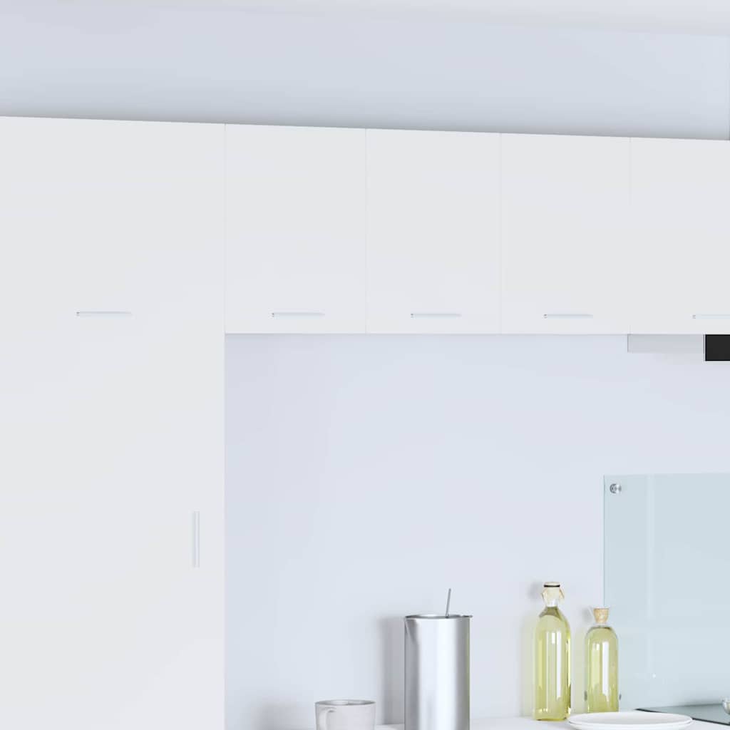 Seinakapp riiuliga uksega Riga Valge 30 x 31 x 40 cm Tehispuit