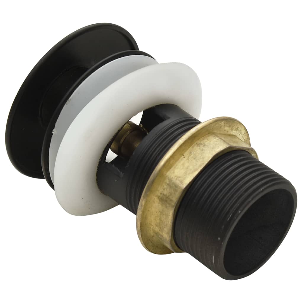 Слив-перелив с нажимным механизмом, золотистый, 6,4x6,4x9,1 см