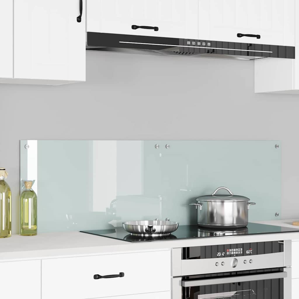 Kögi Splashback 2 pcs Valge 70 x 40 cm karastatud klaas