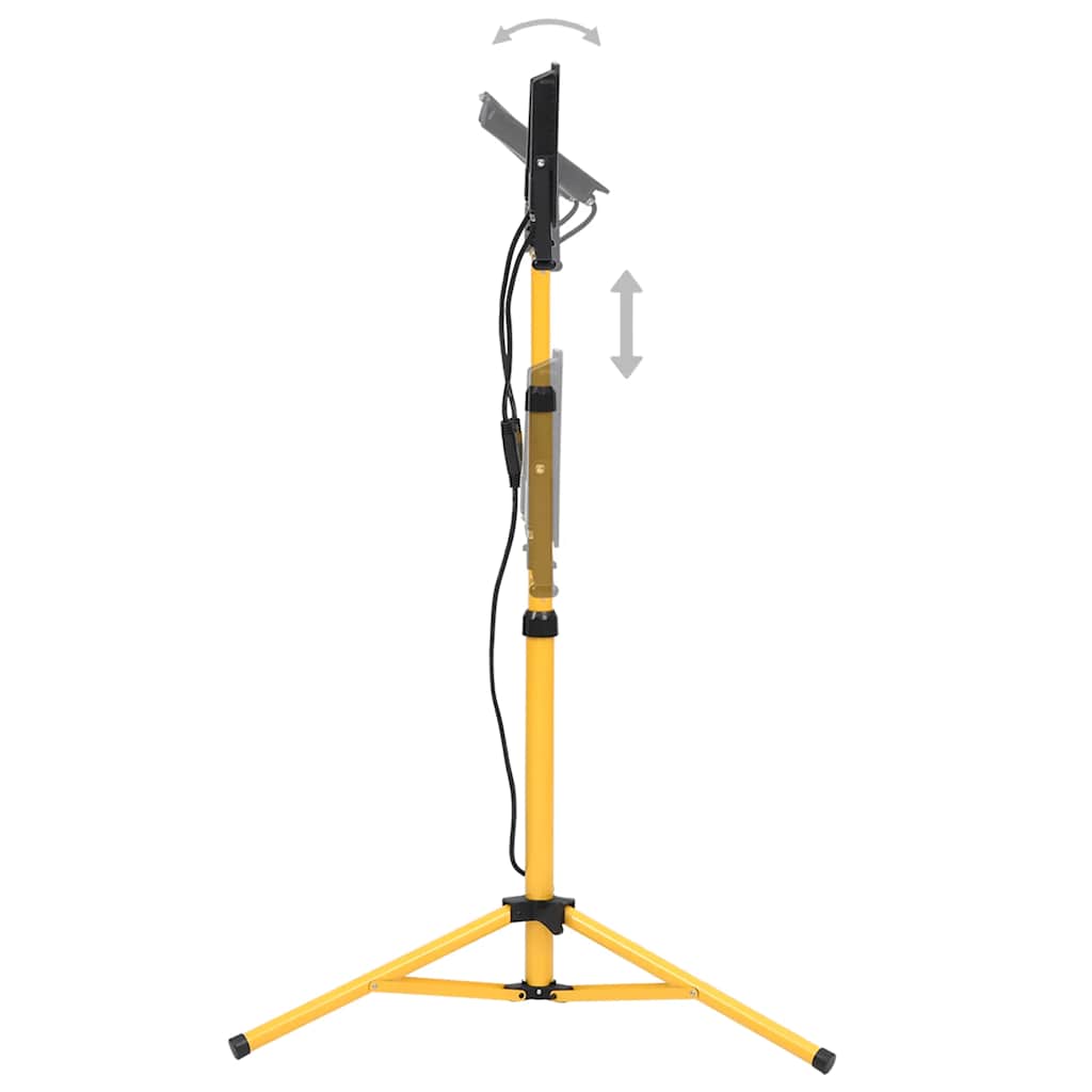 statiiviga LED prožektor, 2 x 100 W, külm valge