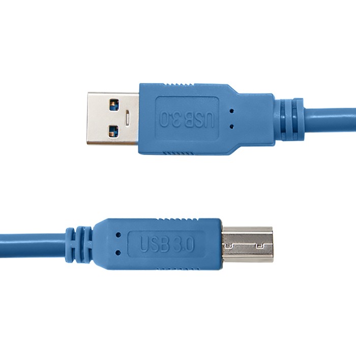 Qoltec USB 3.0 cable to the printer A male | B male | 1m