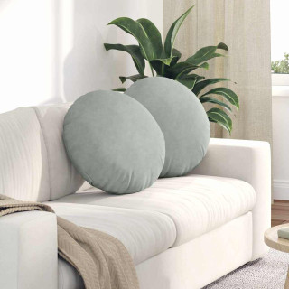 Istumispatjad 2 pcs Helehall Ø 40 x 13 cm Samet