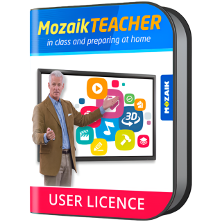 Mozaik TEACHER license for all platform, for one teacher, 1 year