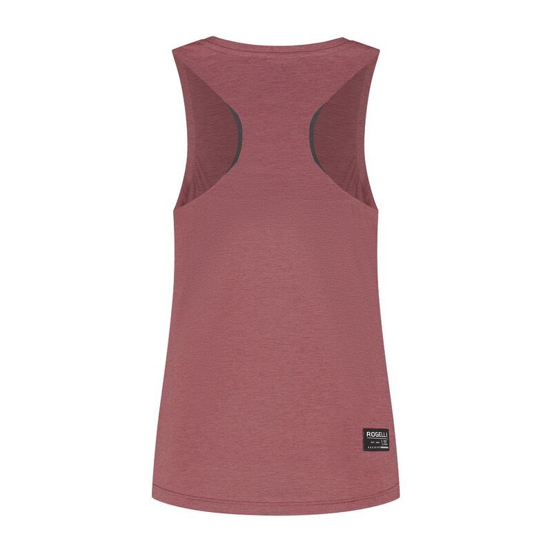 Rogelli women's sleeveless d/b DISTANCE burgundy L