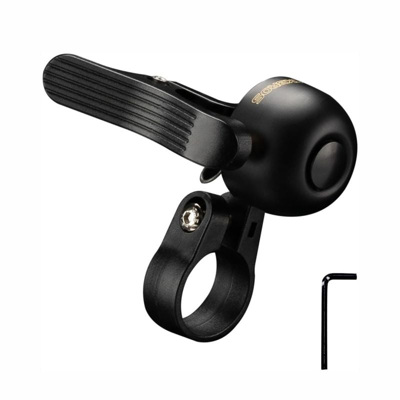 Rockbros aluminum bell left mounting black