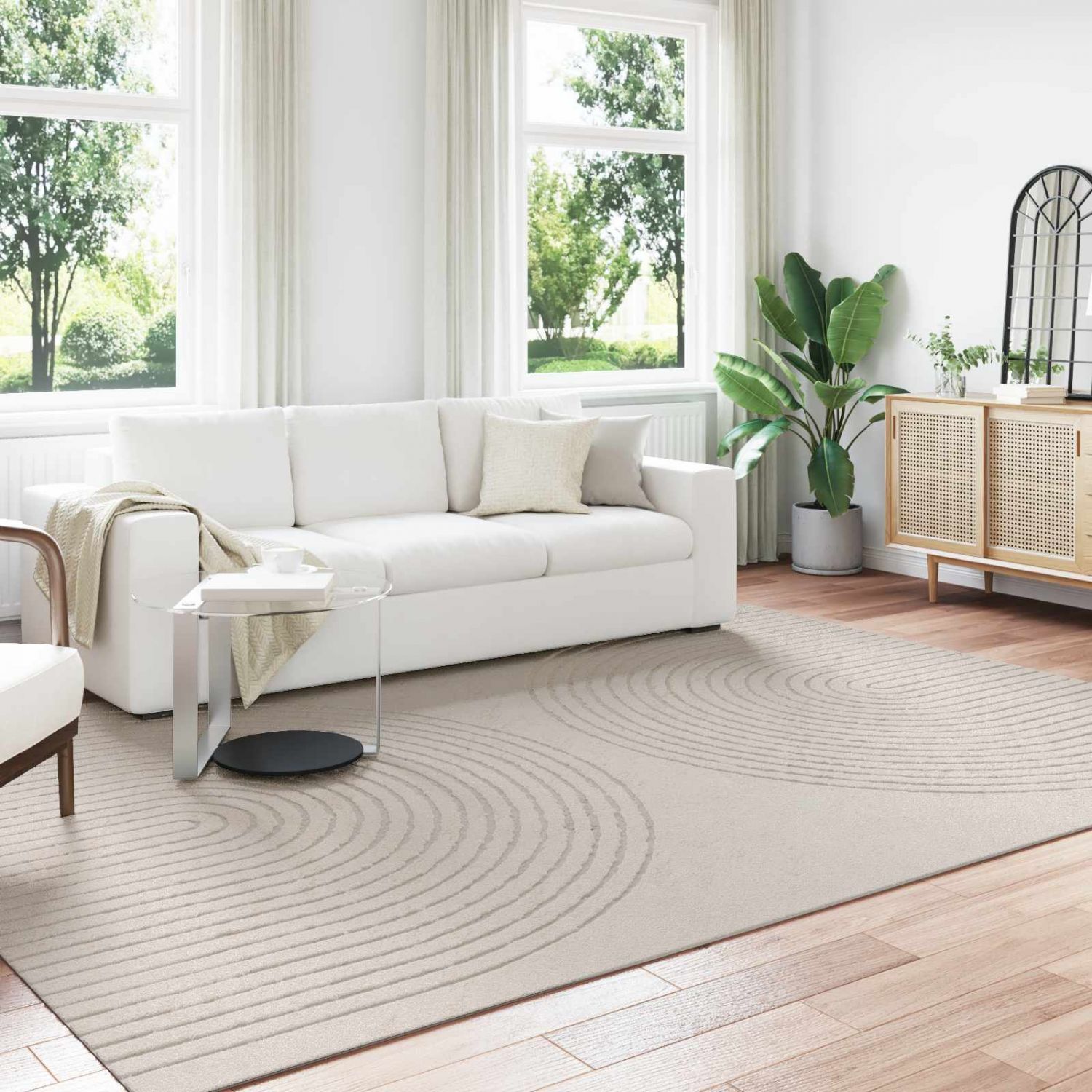 Alavaibad Ristkülik cream 340 x 240 cm