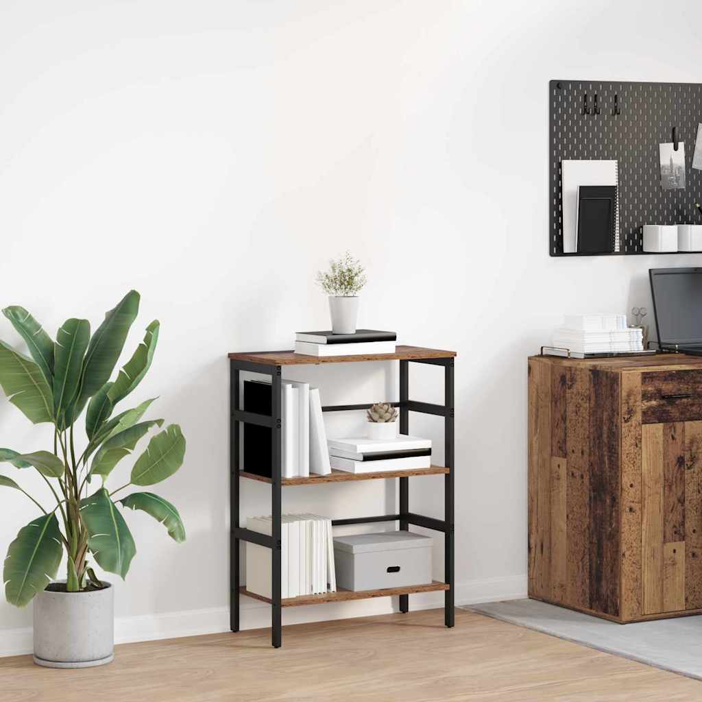 Raamatukapp Vana puit 60 x 29,5 x 81 cm Tehispuit