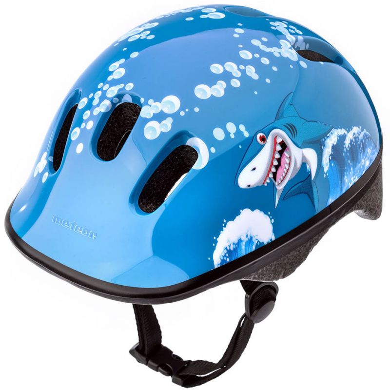 Meteor KS06 Baby Shark Bicycle Helmet size S 48-52cm Jr 24829