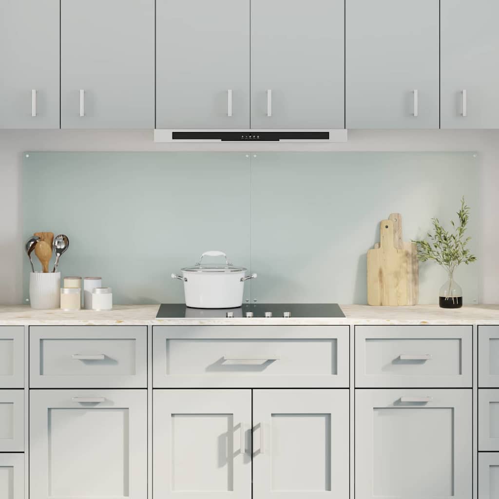 Kögi Splashback 2 pcs Valge 90 x 60 cm karastatud klaas