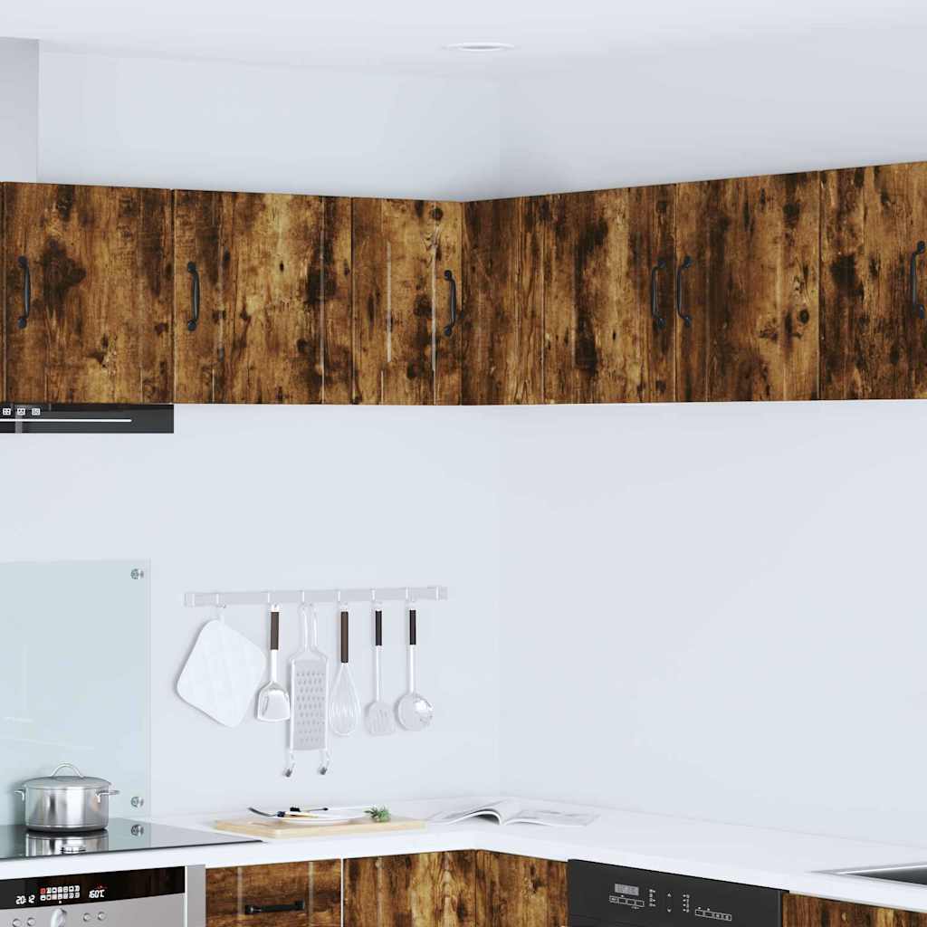 Seinakapp kööki Suitsetatud tamm 57 x 57 x 40 cm Tehispuit