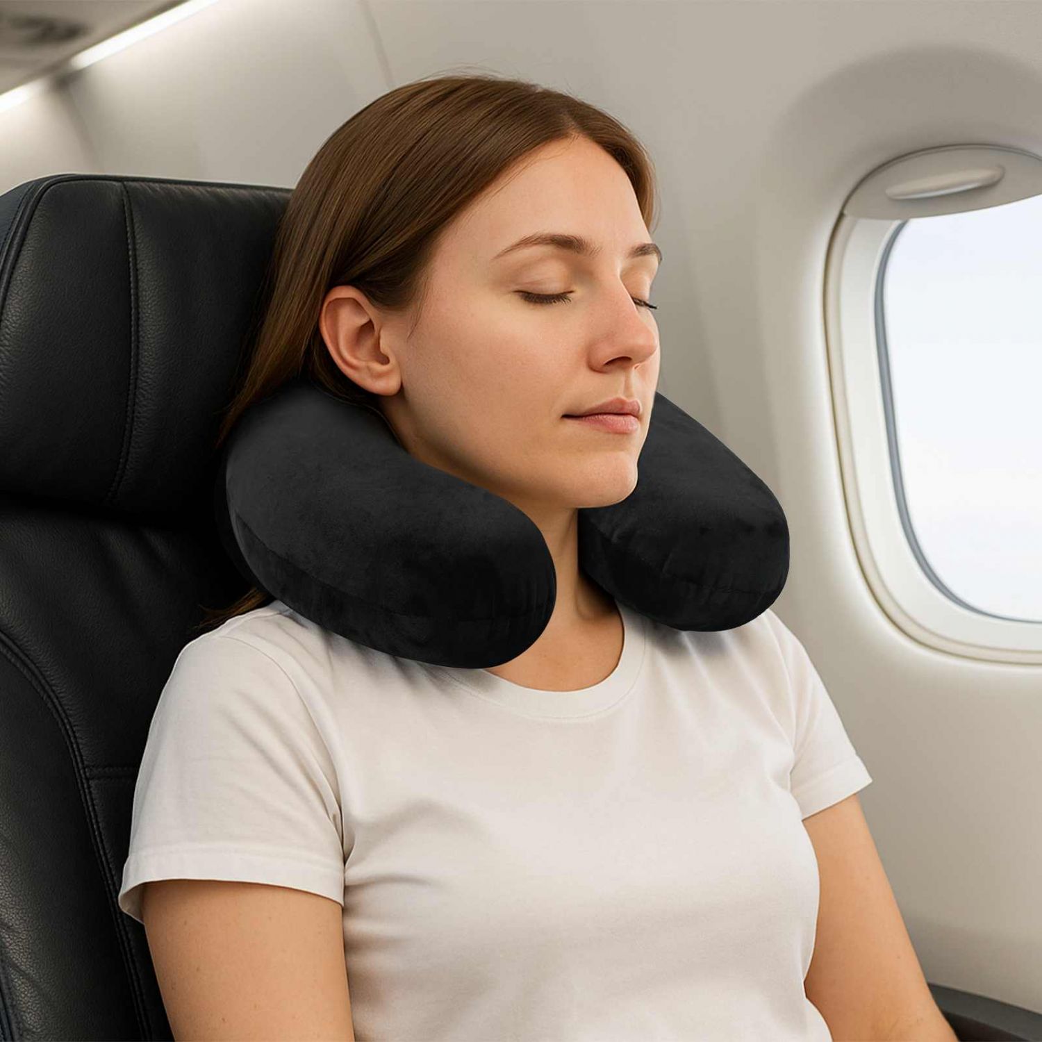 Padi padjaga Must 27 x 27 x 8 cm Samet