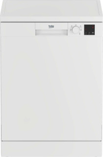 BEKO Freestanding Dishwasher DVN05320W, Energy class E, Width 60 cm, White