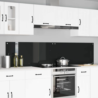 Kögi Splashback 2 pcs Must 110 x 50 cm karastatud klaas