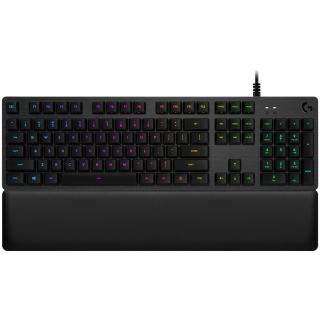 Проводная механическая игровая клавиатура LOGITECH G513 LIGHTSYNC - CARBON - US INTL - USB - TACTILE