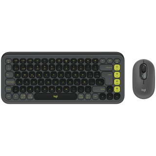 LOGITECH POP ICON COMBO - GRAPHITE - US INT'L - BT - INTNL-973