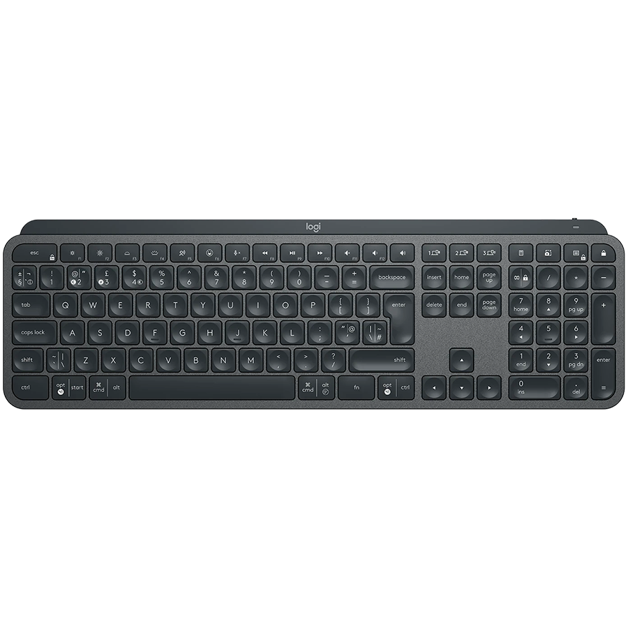 LOGITECH MX Keys Bluetooth Illuminated Keyboard - GRAPHITE- US INT'L - B2B