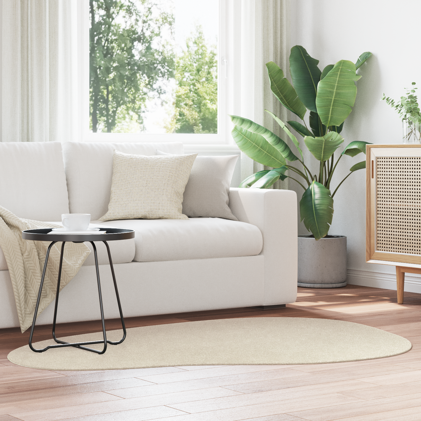 Vaip 'HUARTE'Pehme ja masinapesemiskindel beež 120x170 cm