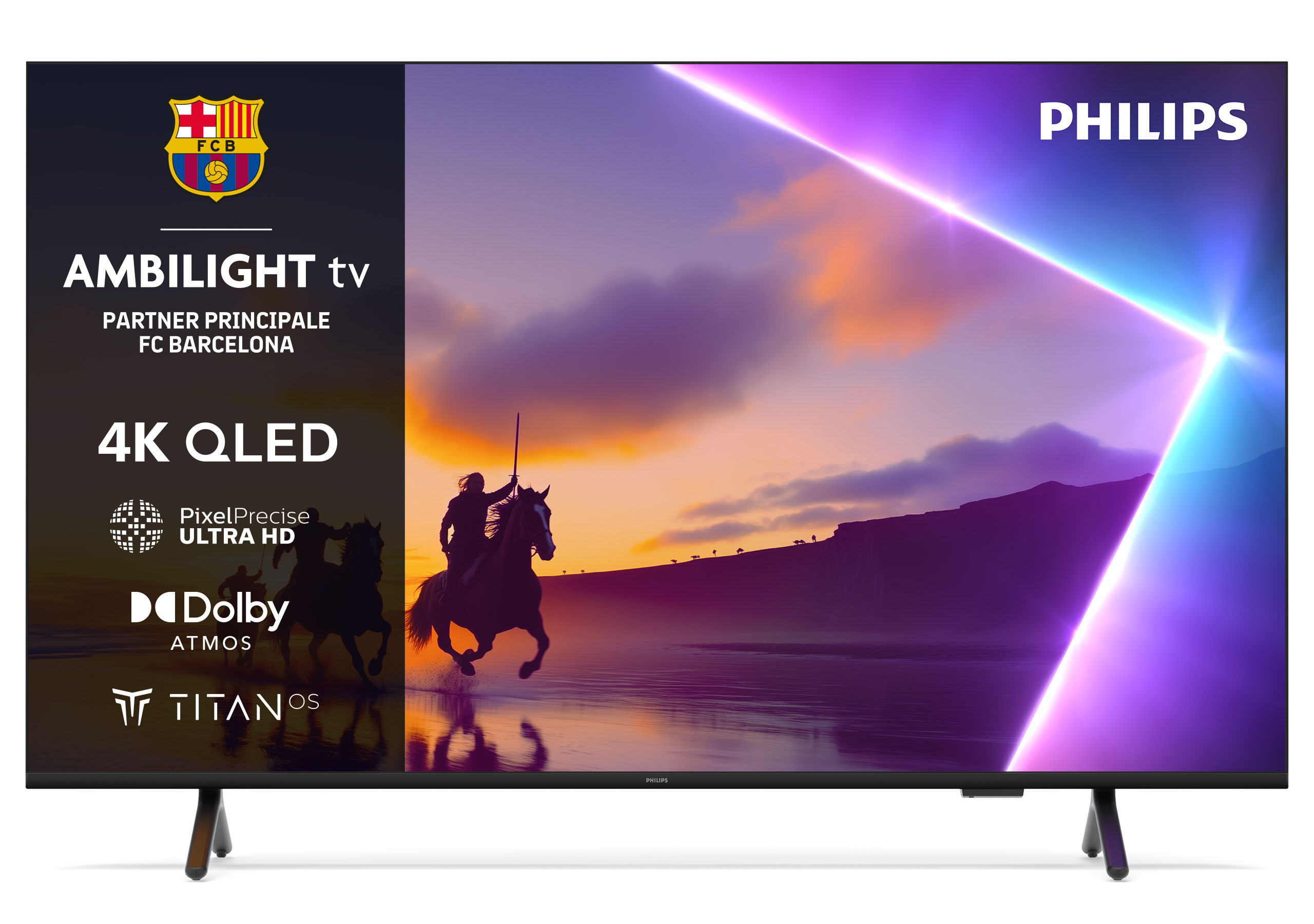QLED Smart Ambilight телевизор Philips 43PUS8510/12