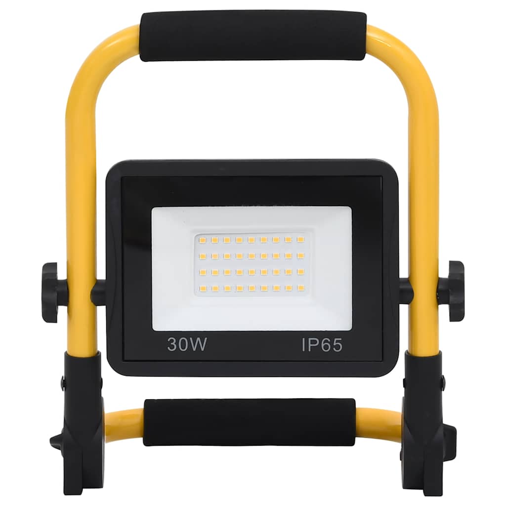 käepidemega LED prožektor 30 W, soe valge