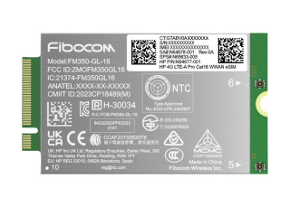 HP 4G LTE Modem m.2 WWAN Cat 16 L860-GL-16 Mobile Broadband Cellular (compatible with WWAN-ready EliteBook 630 640 645 660 665 830 835 840 845 860 865 1040 G11, x360 G11, ProBook 440 445 460 465 G11, ZBook Firefly Fury Power 14 16 G11 G11A)