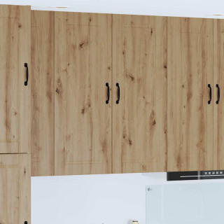 Seinakapp kööki riiuliga Käsitööpuu 40 x 31 x 100 cm Tehispuit