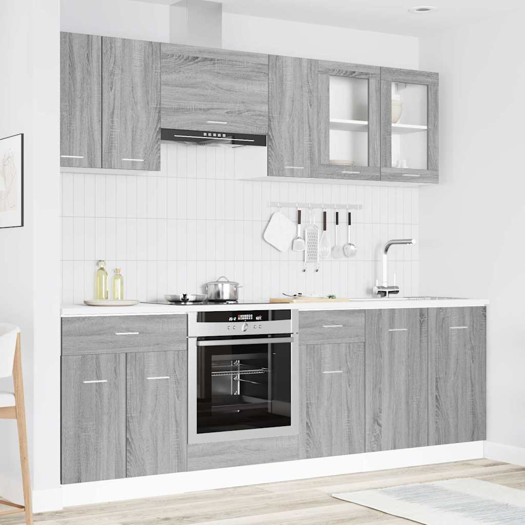 Köögikapikomplekt Lyon 8 pcs Hall Sonoma 240 x 46 x 81.5 cm