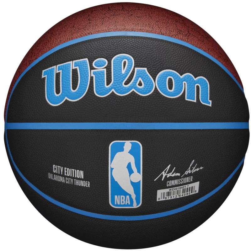 Wilson NBA Team City Collector Oklahoma City Thunder Ball WZ4016421ID Basketball