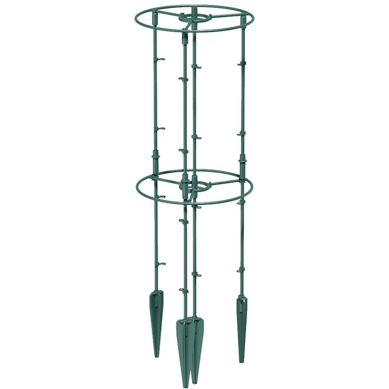PLANT SUPPORT FLOO SUPPORTS DIAMETER 25 AND 35 CM FOREST GREEN