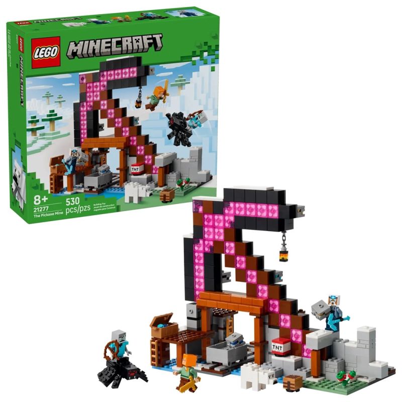 LEGO Minecraft 21277 Pickaxe Mine