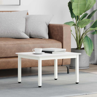 Kohvilaud Valge 60 x 50 x 36 cm Tahke mänd