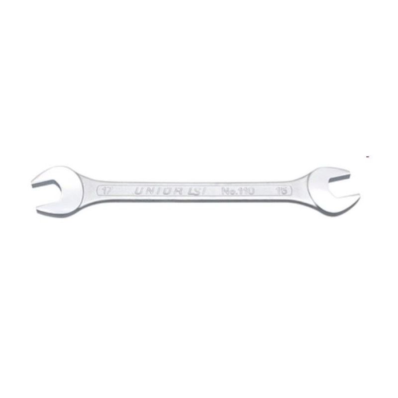 UNIOR Double-ended open-end wrench 9x10