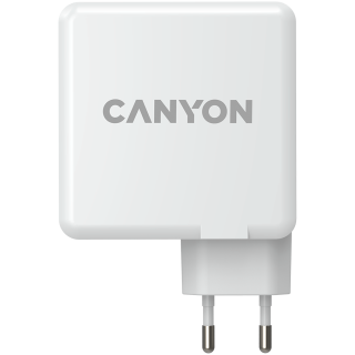 CANYON H-100, GAN 100W charger Input:100V-240V Output: USB-C1/C2: 5V 3A, 9V 3A, 12V 3A, 15V 3A, 20V 5A USB-A 1/A2, 4.5V/5A, 5V/4.5A, 9V/3A, 12V/2.5A, 20V/1.5A C1+C2, 65W + 30W, C1+A1, 65W + 30W, C1+A2, 65W + 30W, C1+A1+A2, 65W