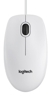 MOUSE USB OPTICAL B100/WHITE OEM 910-003360 LOGITECH