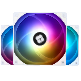 Thermalright TL-C12CW-S X3 PWM ARGB White 3vnt. (120mm) Cooling fans