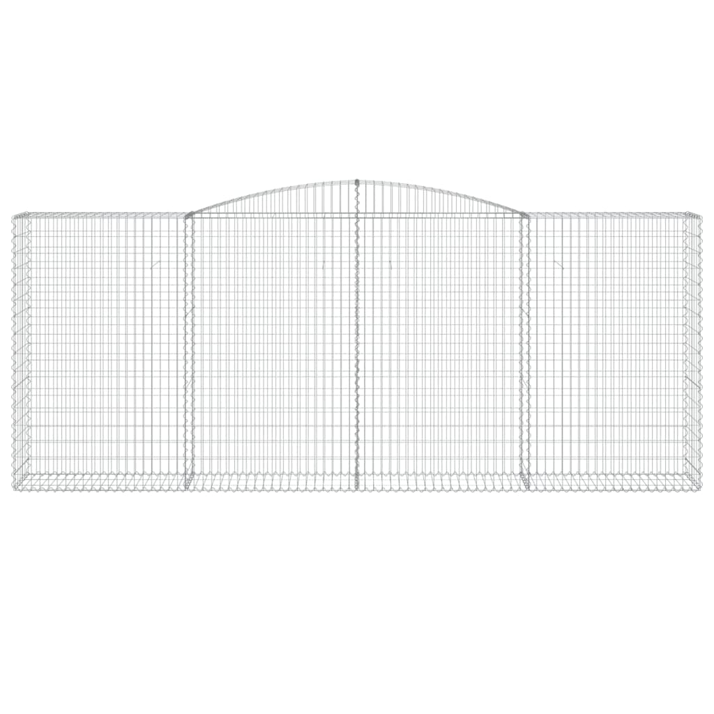 Габион дугообразной формы, 400x50x160/180 см, оцинкованная сталь