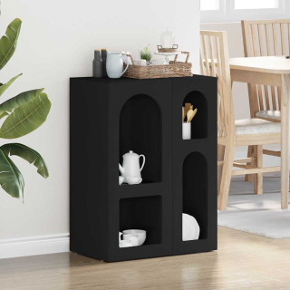 Kõide Must 59 x 35 x 80.5 cm Tehispuit