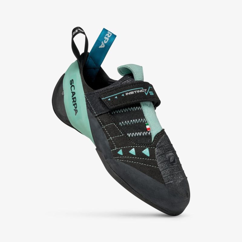 SCARPA instinct vs women-black-aqua-38 shoes