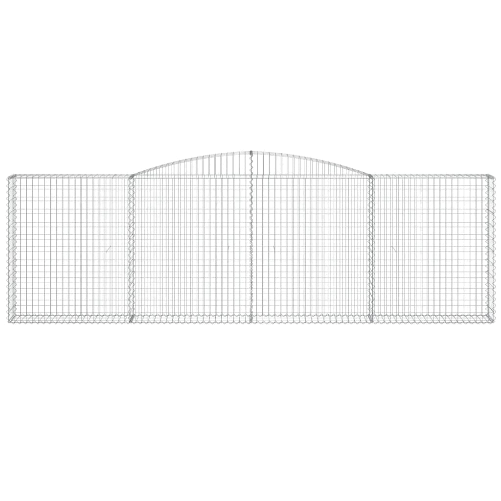 Габионный короб дугообразной формы, 400x30x120/140 см, оцинкованная сталь