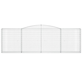 Габионный короб дугообразной формы, 400x30x120/140 см, оцинкованная сталь