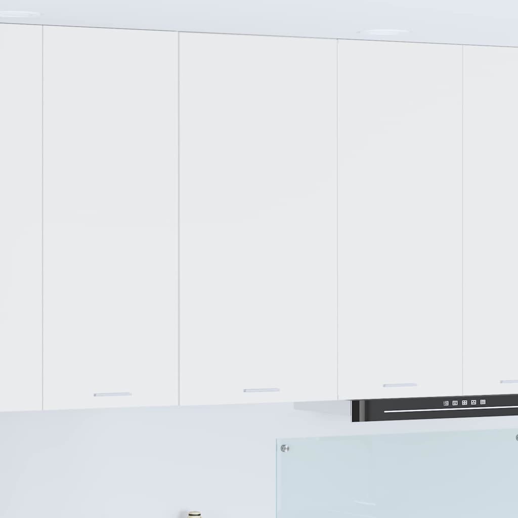 Seinakapp riiuliga uksega Riga Valge 50 x 31 x 100 cm Tehispuit